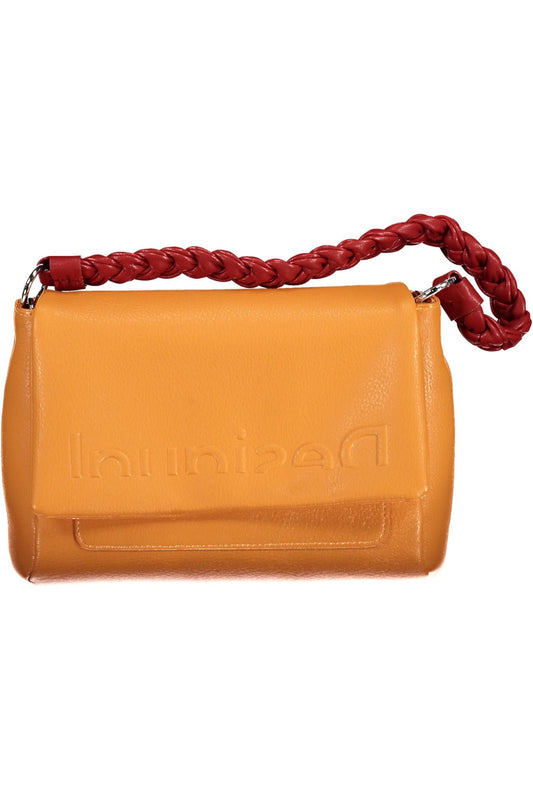 Desigual Orange Polyurethane Shoulder Bag